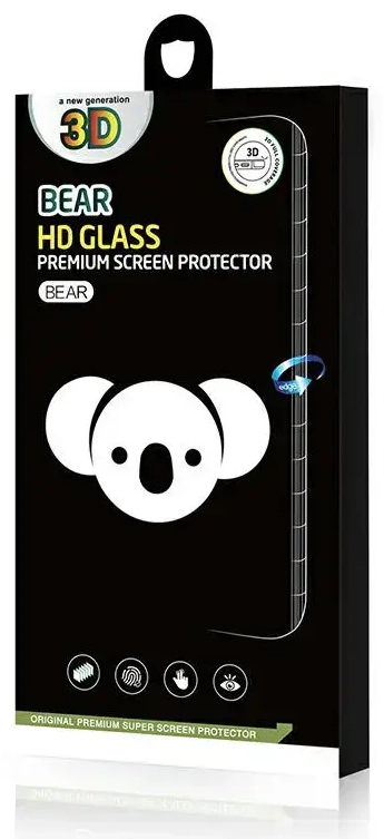 Reals Bear Super HD Hard glass aizsargstikls pilnam ekrānam Apple iPhone 17