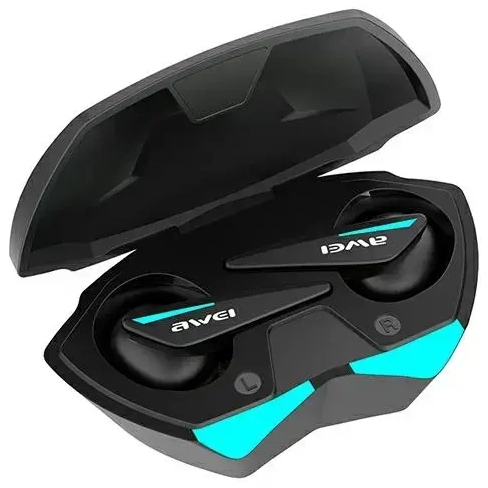 Słuchawki Bluetooth 5.0 TWS Gaming T23 Czarne