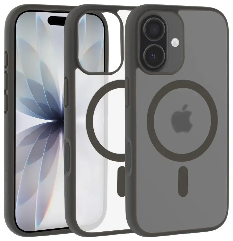 Liavec Soft telefono dėklas iPhone 17 pilkas