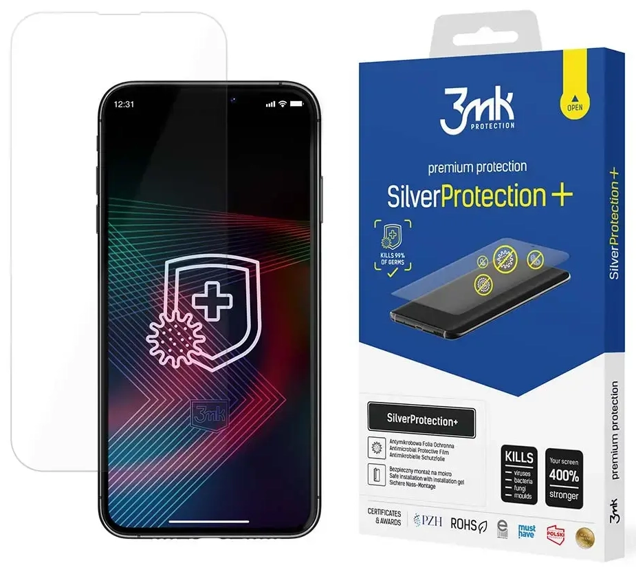 3mk SilverProtection+ aizsargplēve telefona ekrānam iPhone 14 Pro Max