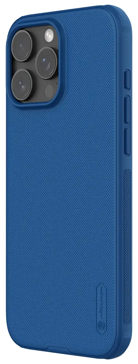 Nillkin Super Frosted PRO Magnetic Back Cover for Apple iPhone 16 Pro Blue