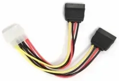 Kabelis Gembird 2 x SATA - Molex