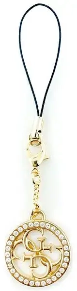 Guess zawieszka GUCPM4DRD Phone Strap 4G Rhinestone Charm