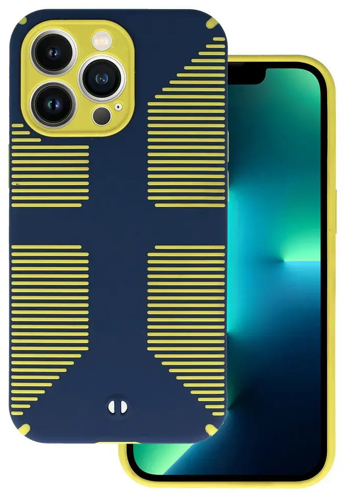 TEL PROTECT Grip telefoni ümbris iPhone 11 Pro tumesinine