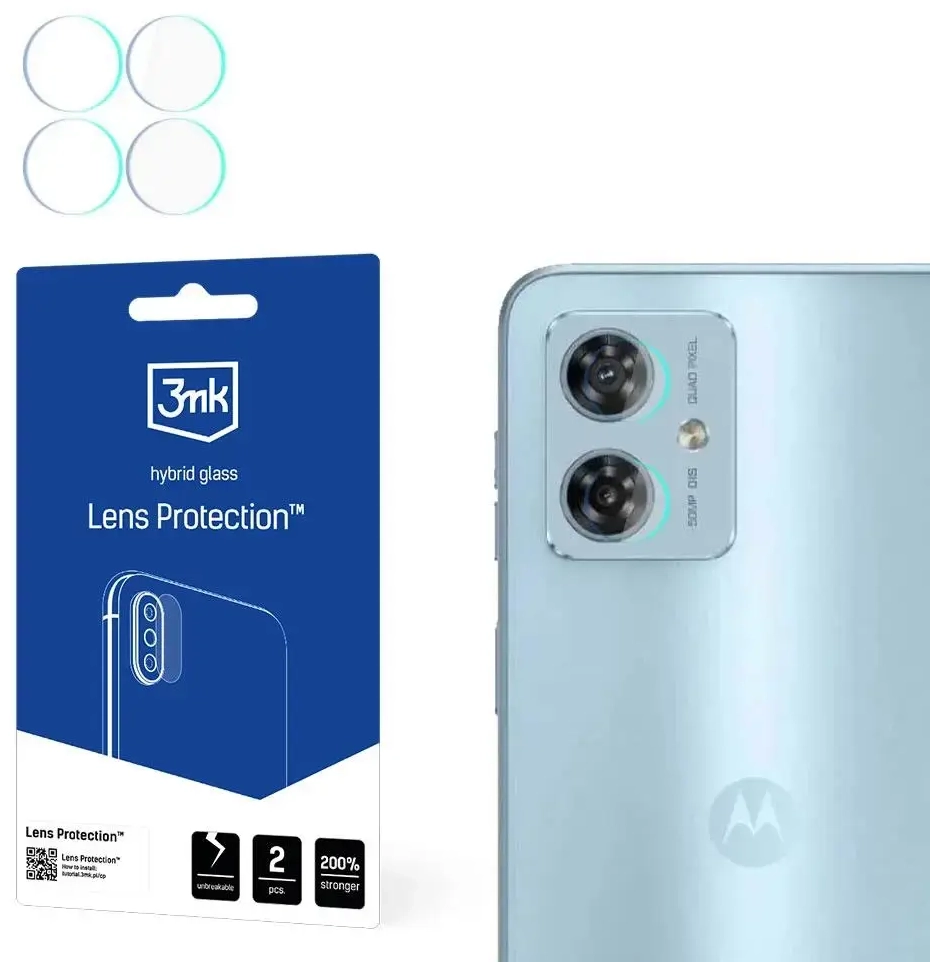 Motorola Moto G54 - 3mk Lens Protectionâ¢