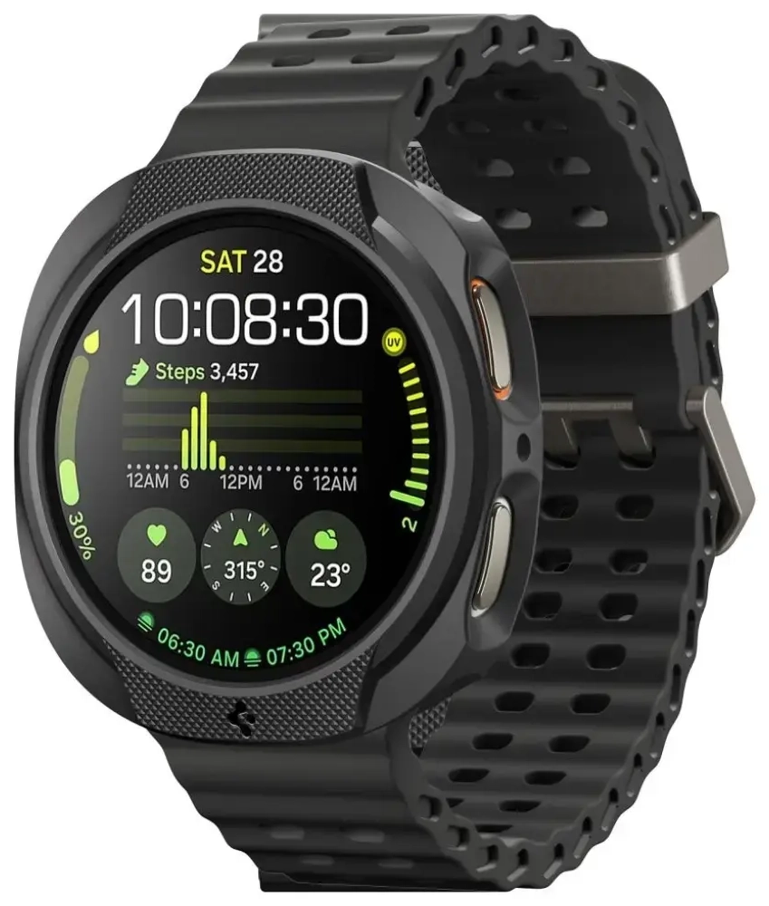 Case Spigen Liquid Air for Samsung Galaxy Watch 8 40mm black