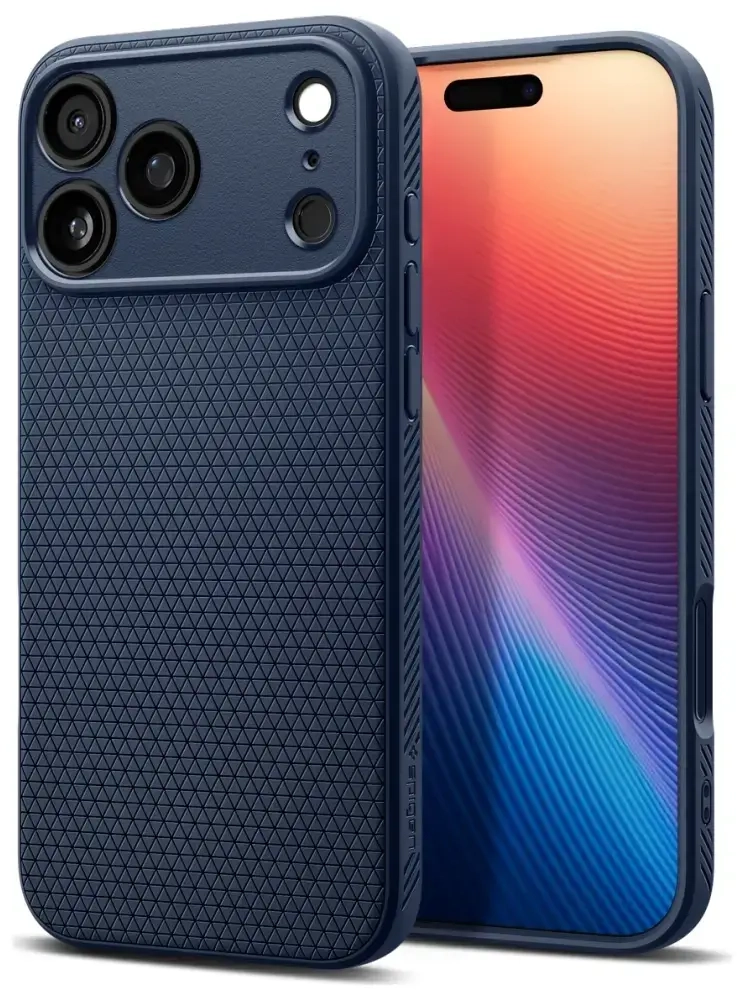 Spigen Liquid Air Case for iPhone 17 Pro Blue