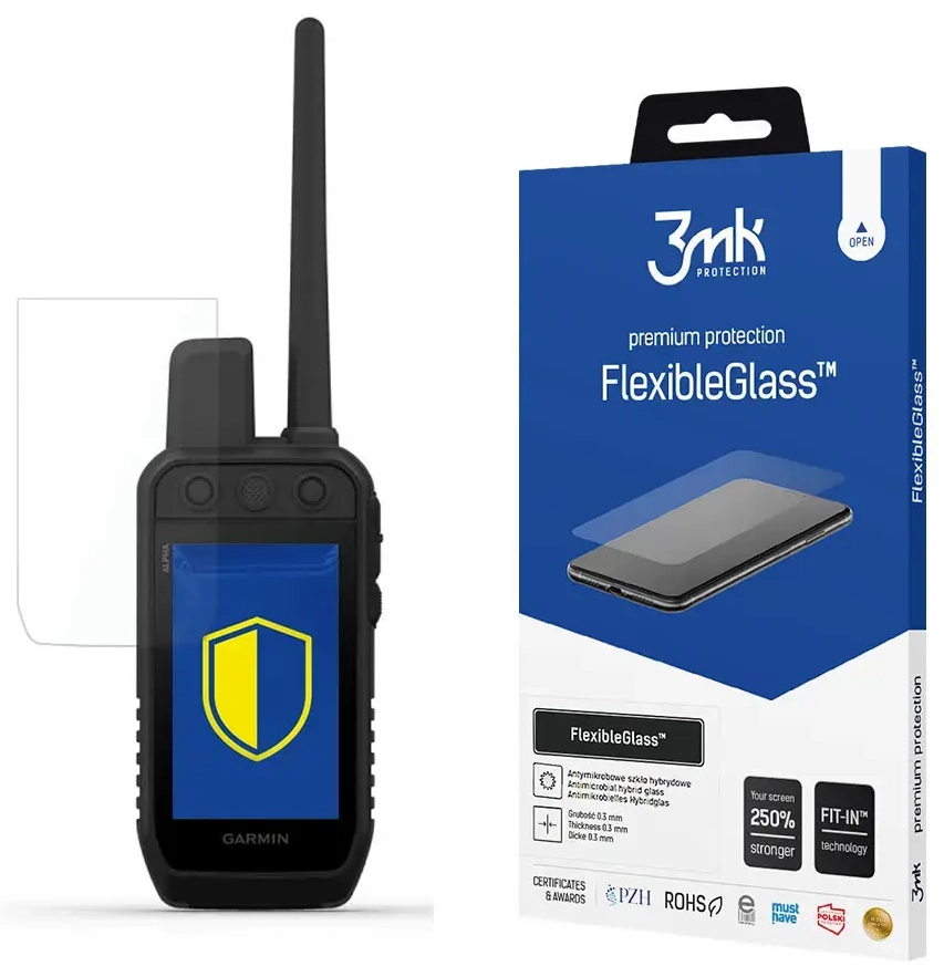 Garmin Alpha 300K - 3mk FlexibleGlass™ screen protector