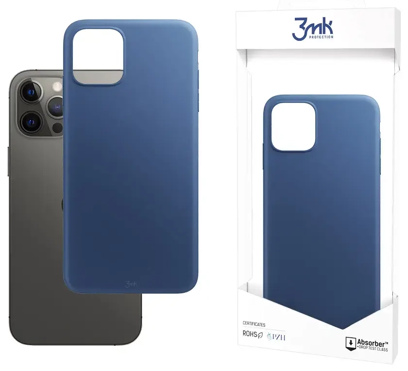 Apple iPhone 12 Pro Max - 3mk Matt Case blueberry