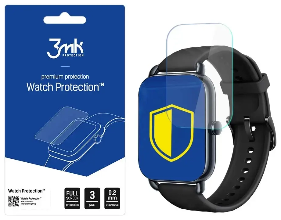 OnePlus Nord Watch - 3mk Watch Protection™ v. ARC+ screen protector
