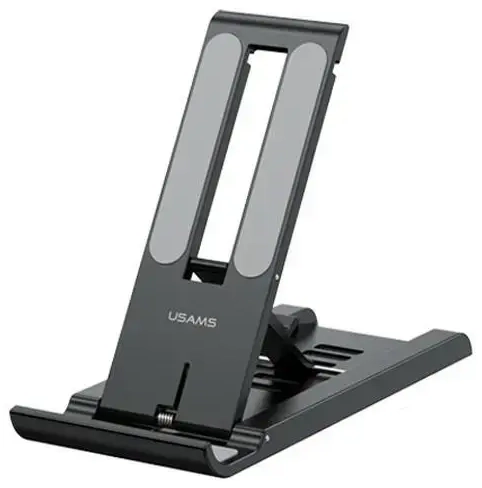 USAMS Uchwyt biurkowy na telefon|tablet czarny|black ZJ070ZJ01 (US-ZJ070)
