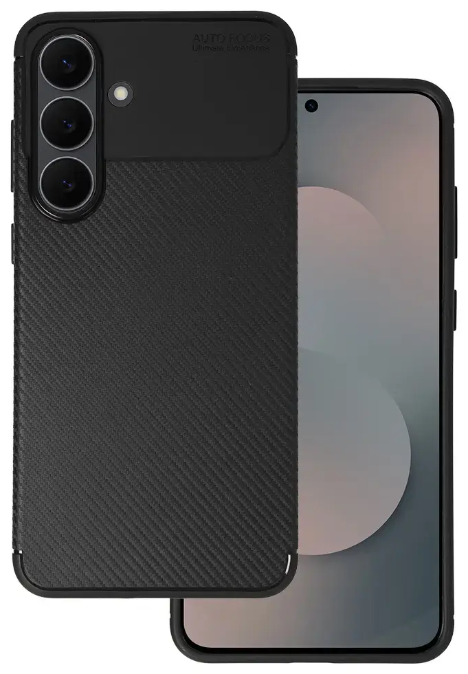 Tel Protect Carbon Elite for Samsung Galaxy S25 FE Black