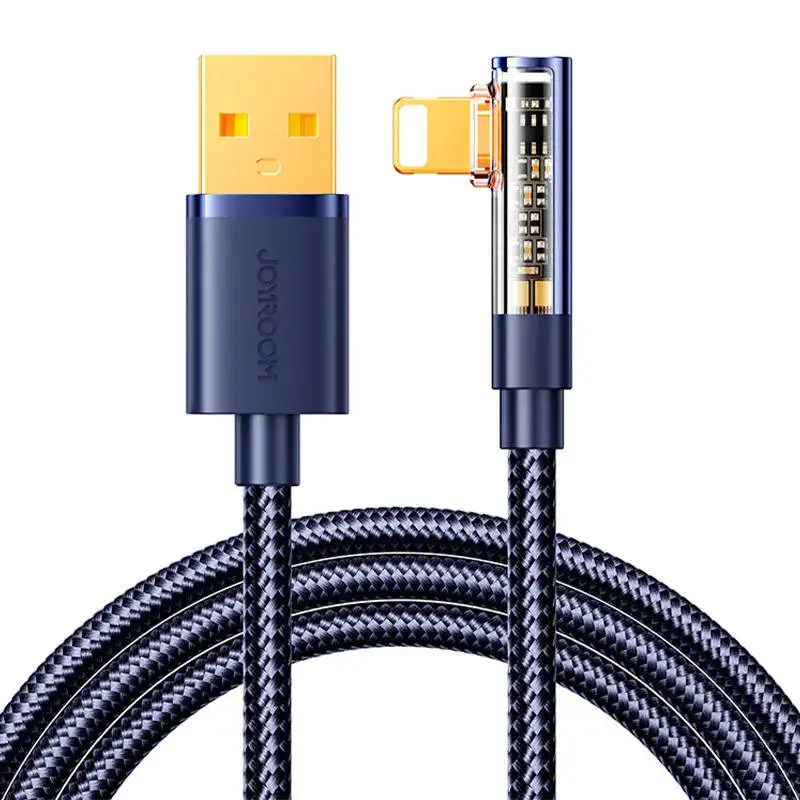 Joyroom S-UL012A6 провод для передачи данных и зарядки | USB-A на Lightning | 15W | 1.2m | синий