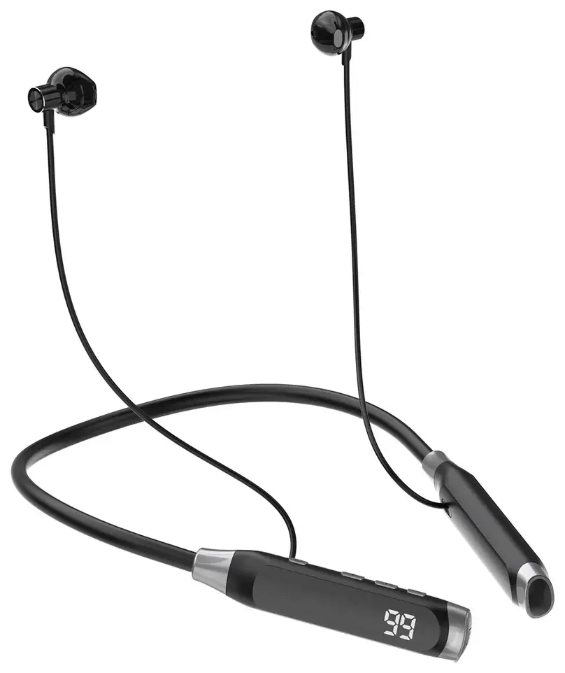 Dudao U5 Max Bluetooth Neckband Wireless Headphones - Black
