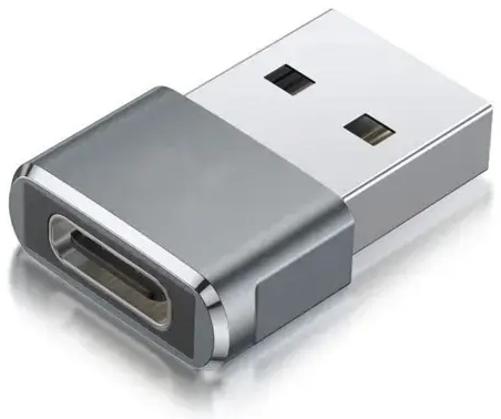 Fusion OTG adapteris USB 3.0 į USB-C 3.1 sidabrinis