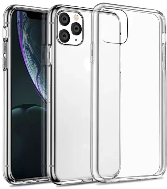 Fusion Ultra Back Case 0.3 mm izturīgs silikona aizsargapvalks Apple iPhone 11 caurspīdīgs