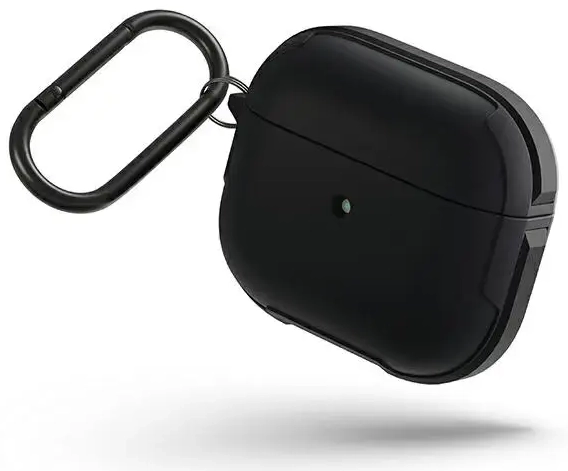 UNIQ etui Valencia AirPods 3 czarny|midnight black Antimicrobial