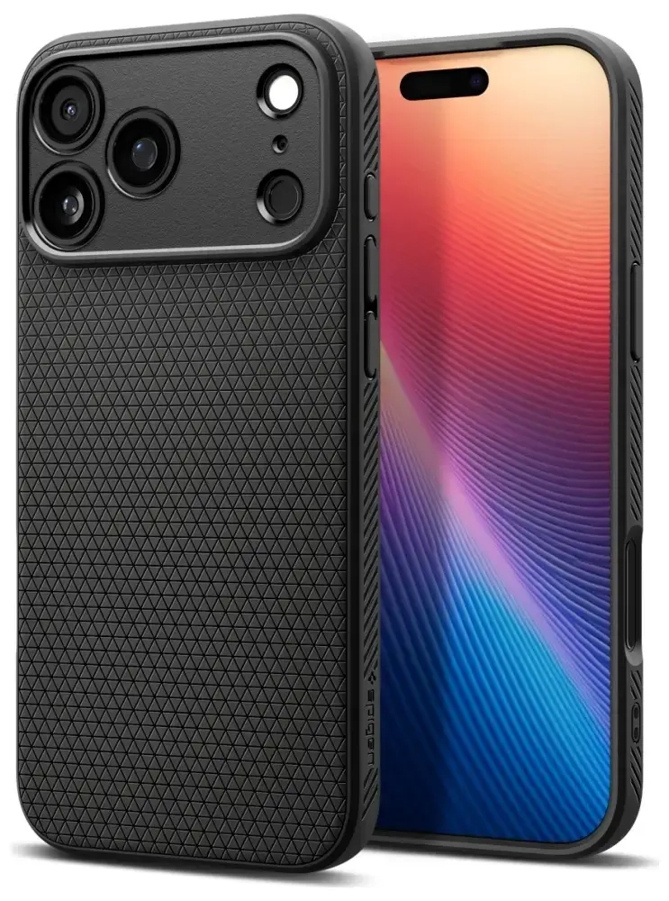 Spigen Liquid Air Case for iPhone 17 Pro Black