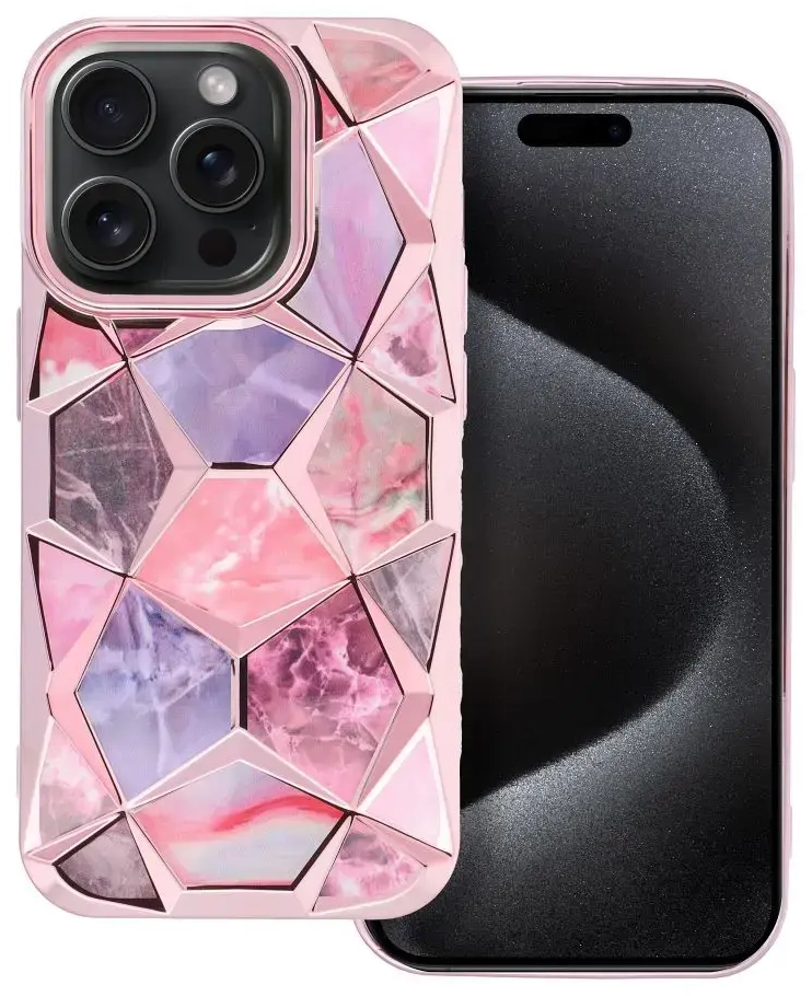 Fusion Twinki Силиконовый чехол для Apple iPhone 16 розовый