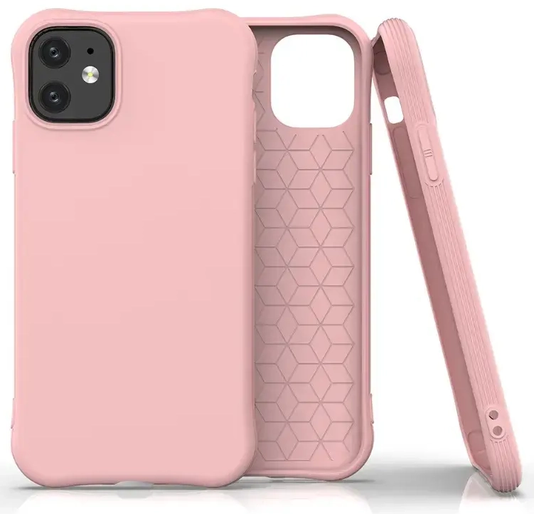 Fusion Solaster Back Case Силиконовый чехол для Apple iPhone 11 Pro Розовый