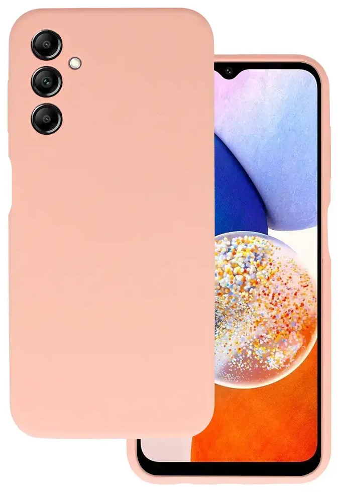 Silicone Lite Case for Samsung Galaxy M34 5G peach