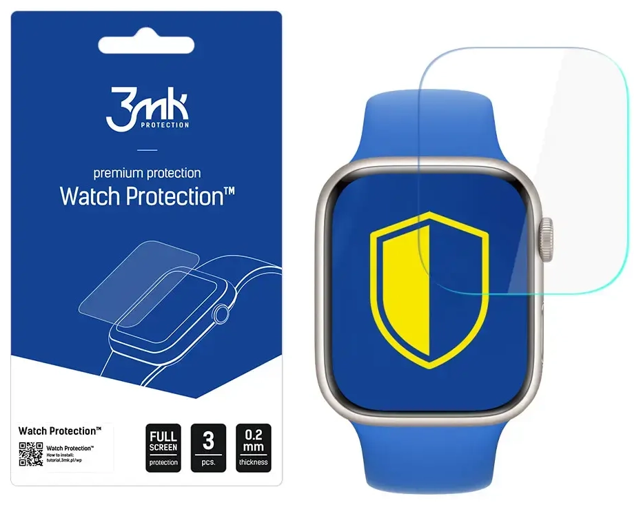 Apple Watch 7 45mm - 3mk Watch Protection™ v. ARC+ screen protector