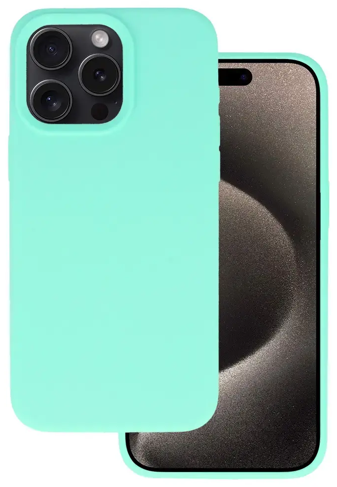 Silicone Lite maciņš telefonam iPhone 14 Pro zaļš