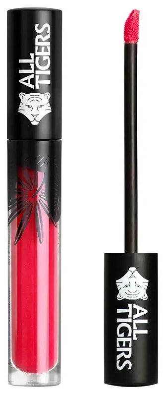 All Tigers, Natural & Vegan, Natural, Shining, Lip Gloss, 801, Live With Passion, 8 ml