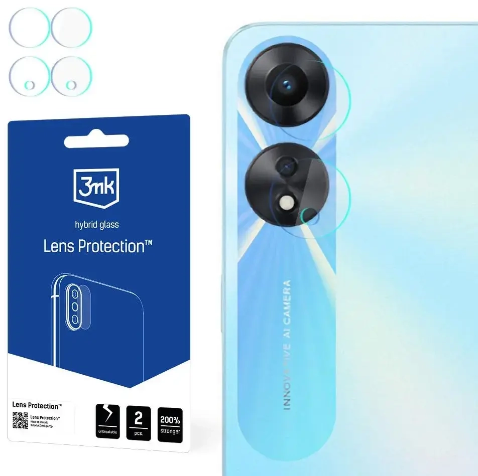 3mk Lens Protectionâ¢ camera glass for Oppo A58 5G