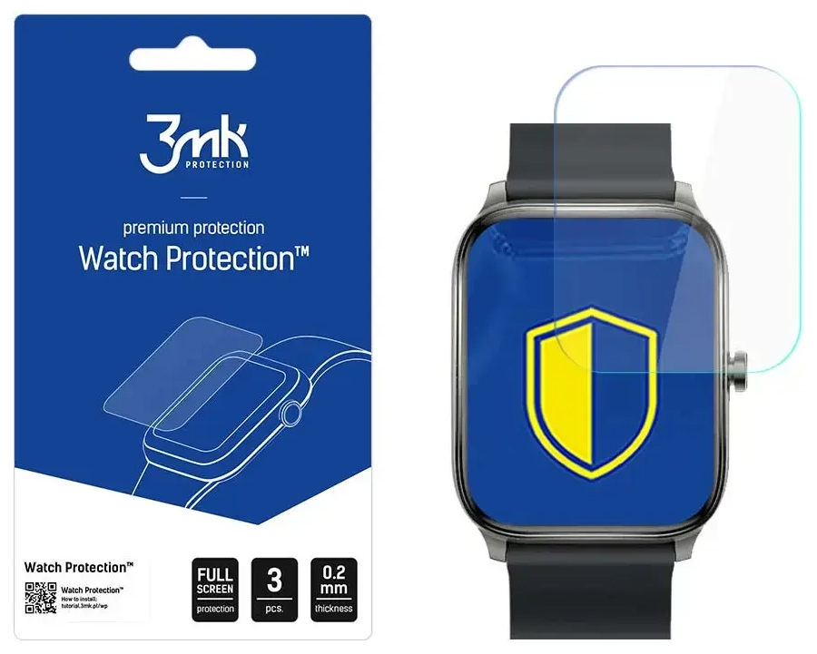 Haylou GST - 3mk Watch Protection™ v. ARC+ screen protector