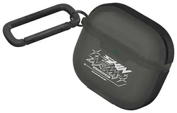 Case Skinarma Kinzoku for AirPods 4 black