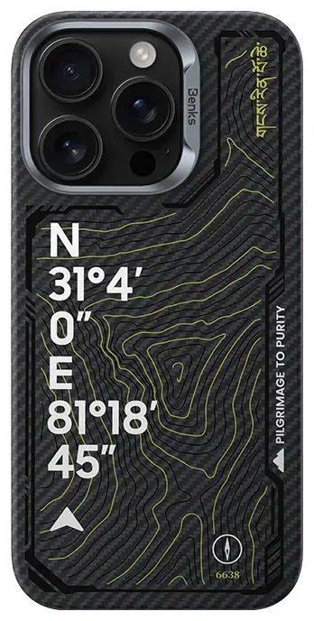 Benks Magnetic Armor Air Kevlar 600D Summit Kangrinboque (0066) phone case for iPhone 16 Pro Max