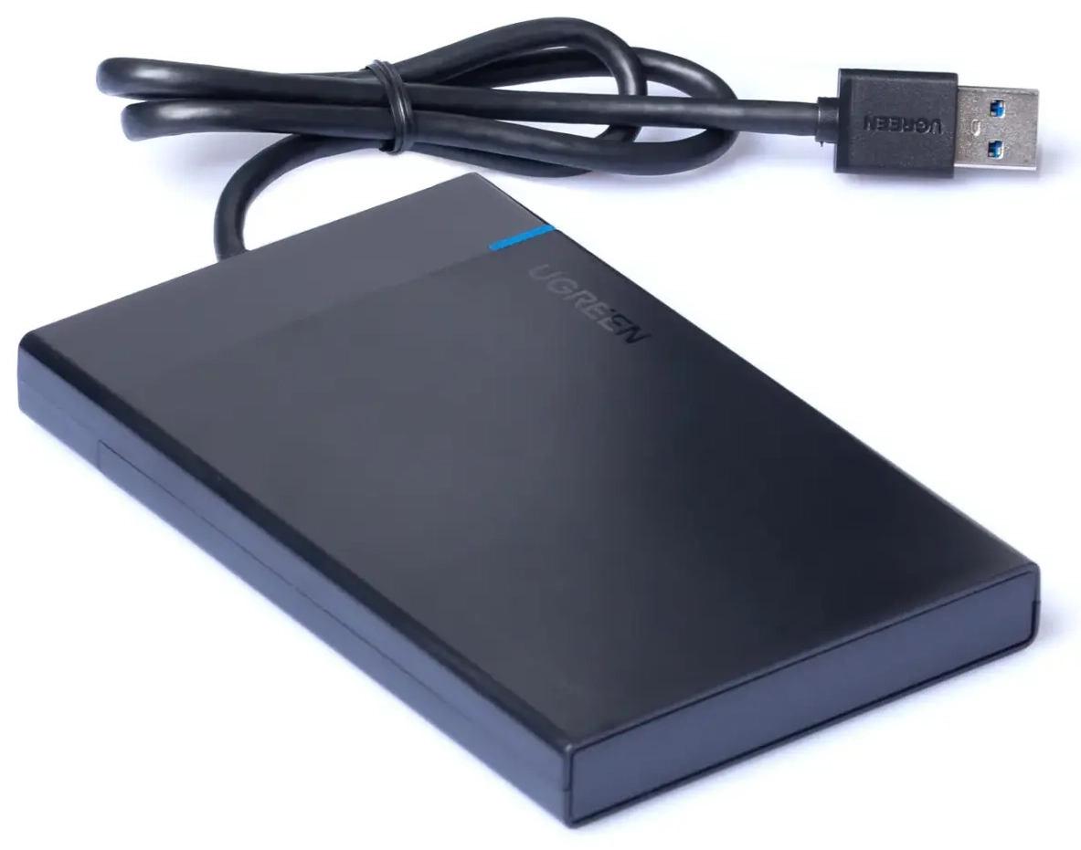 UGREEN US221 SATA External Drive Enclosure HDD 2,5" (black)