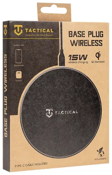 Tactical bezvadu lādētājs | Qi | 15W