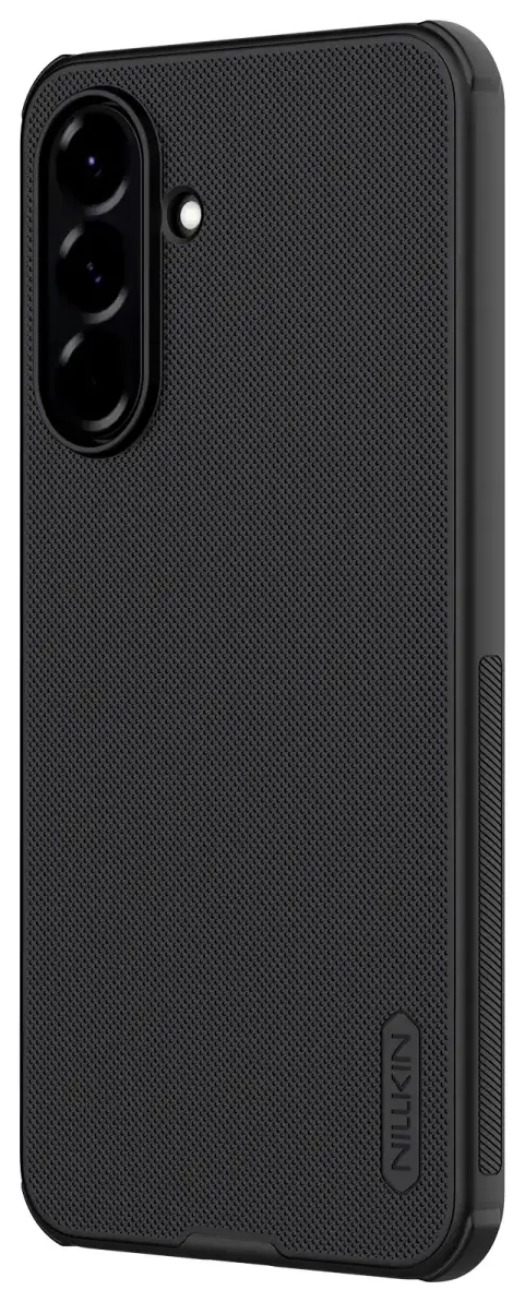 Nillkin Super Frosted PRO galinis dangtelis, skirtas Samsung Galaxy A56 5G, juodas