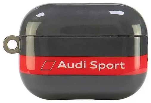 Audi IML Sport AirPods Pro 2 cover szary|gray AUS-IMLAPP2-RSQ|D4-GY