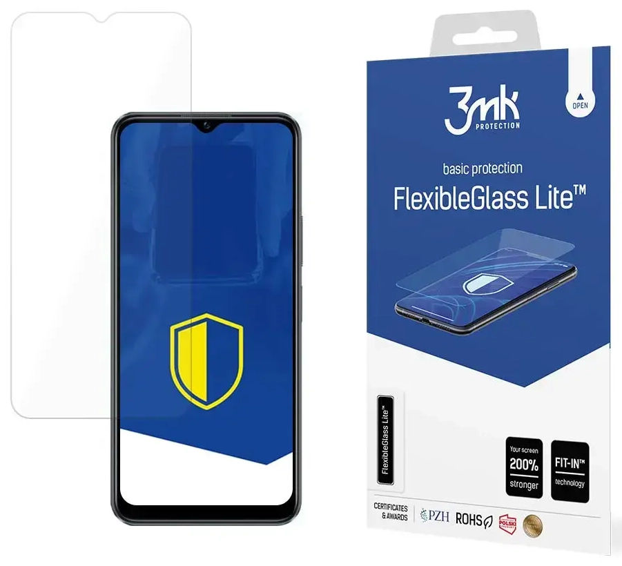 Vivo Y16 | Y22s – 3mk FlexibleGlass Lite™ ekrano apsauga