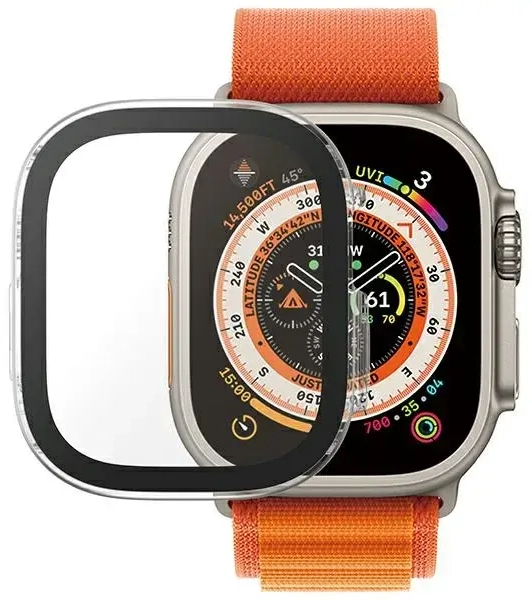 PanzerGlass Full Body Apple Watch Ultra2 49mm D3O przezroczysty|transparent 3688