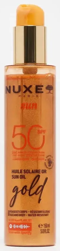 Nuxe Sun Oil Shimmering Gold SPF 50 150ml