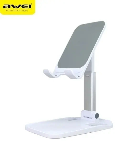 AWEI uchwyt biurkowy X11 biały|white