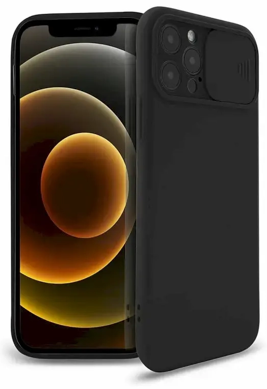 Fusion Camera Protect silicone case for Samsung A325 Galaxy A32 4G black