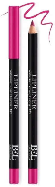 Bel London, BEL London, Hydrogenated Vegetable Oil, Waterproof, Contour, Lip Liner, 121, Pink, 0.78 g