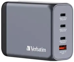 Verbatim Wall Charger tīkla lādētājs | 200W | pelēks