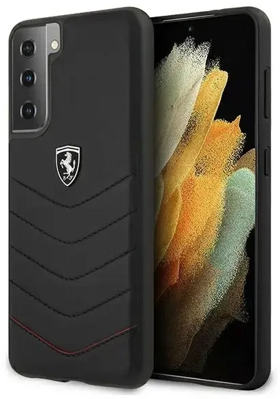 Ferrari FEHQUHCS21MBK S21+ G996 czarny|black hardcase Off Track Quilted