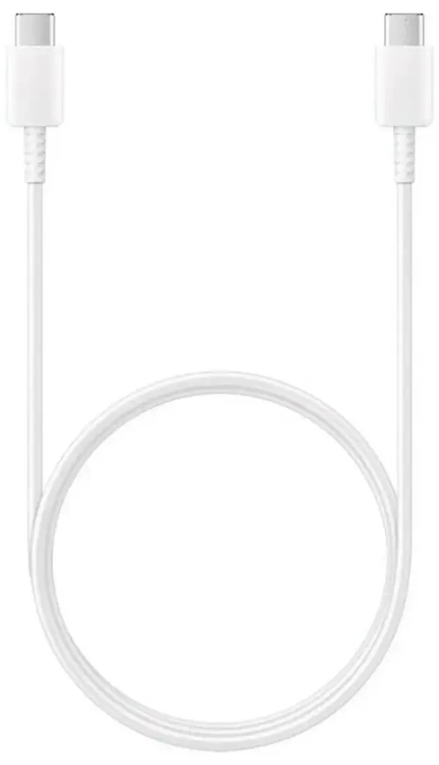 Samsung EP-DN975BWE andmeedastus- ja laadimiskaabel | USB-C – USB-C | 25W | 1m | valge (OEM)