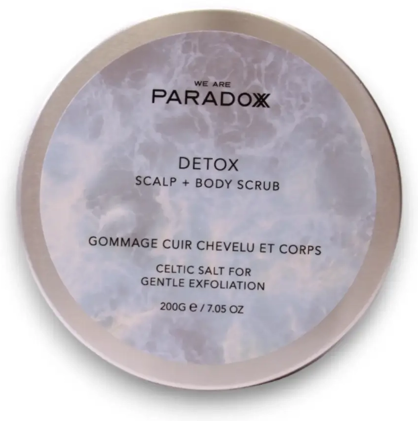 We are Paradoxx, Detox, Celtic Salt, Exfoliating, Body Scrub, 200 g