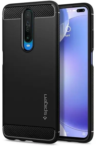 Spigen Rugged Armor Xiaomi Pocophone X2|Redmi K30 czarny|black ACS00697