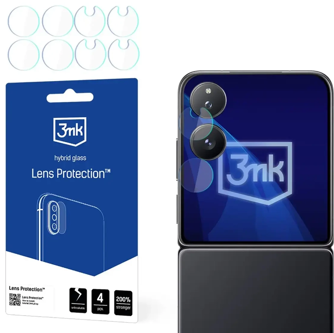 Hybrid glass for 3mk camera lens Lens Protection for Xiaomi Mix Flip (front)