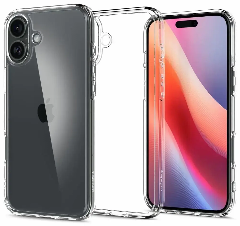 Spigen Ultra Hybrid iPhone 16 crystal clear ACS08197
