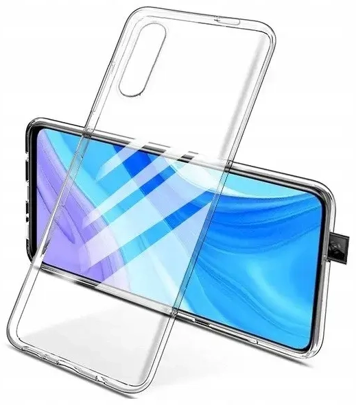 Fusion Ultra Back Case 1 mm Izturīgs Silikona Aizsargapvalks Priekš Huawei P Smart Caurspīdīgs